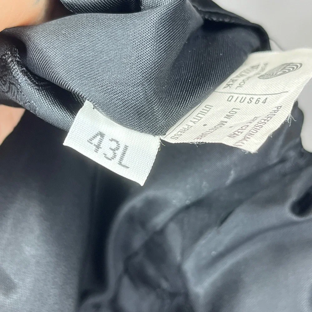 Burberry London Men's Black Wool‎ Tuxedo Jacket Formal Evening Wear 43L